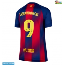 Barcelona Robert Lewandowski #9 Hjemmedrakt Dame 2025-26 Kortermet